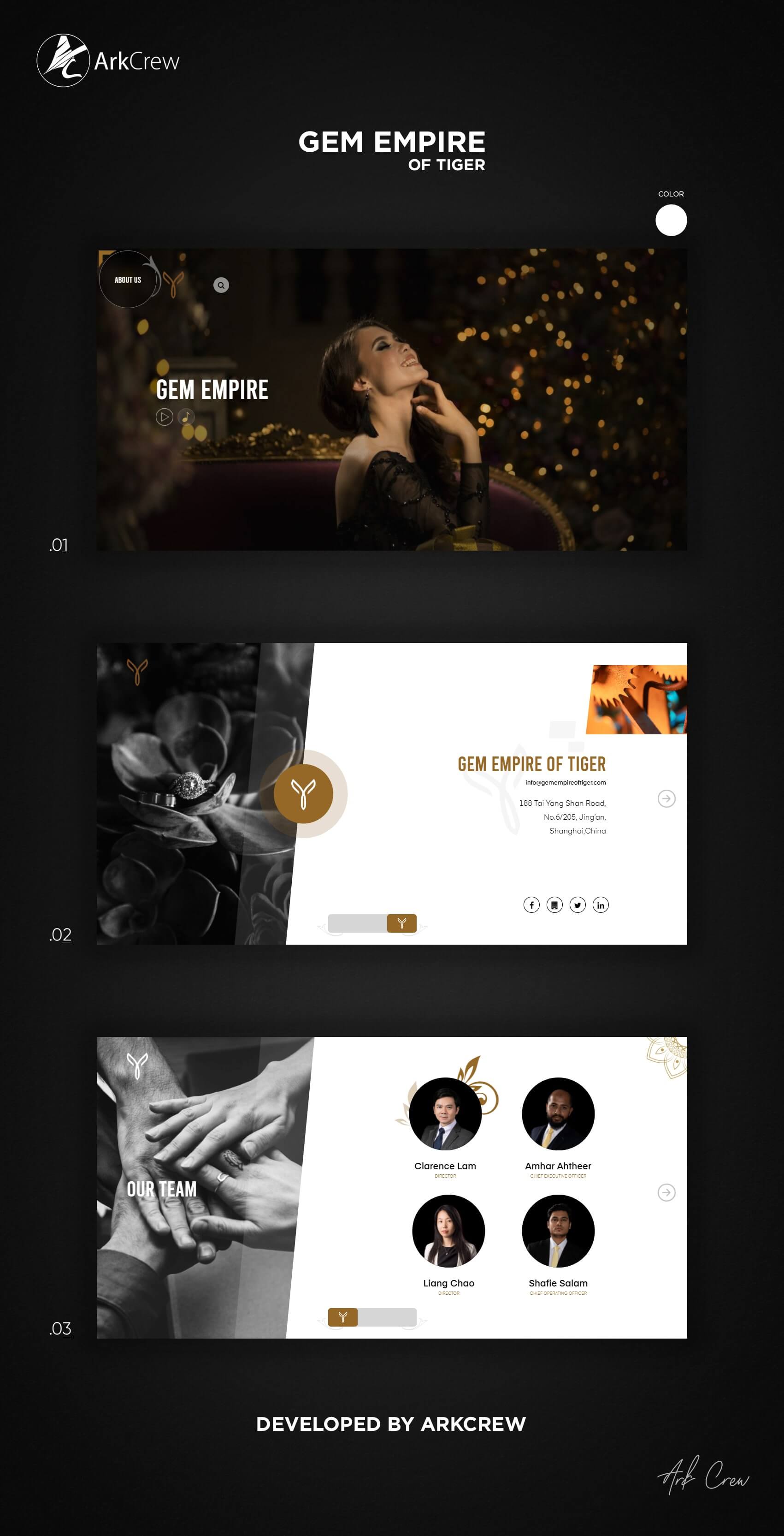 Luxury Jewellery E-Commerce - screenshot 1